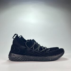 PUMA BMW MMS Speed Cat Fusefit Black Knit Lace Up Running Shoes Women's Size 7